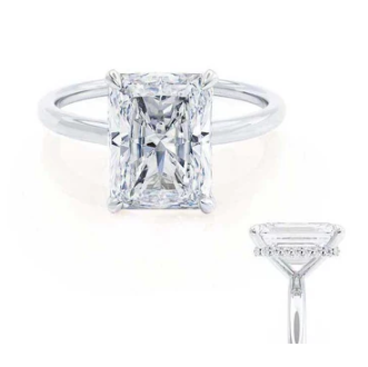 Radiant Cut Diamond Rings for Brilliant Personalities