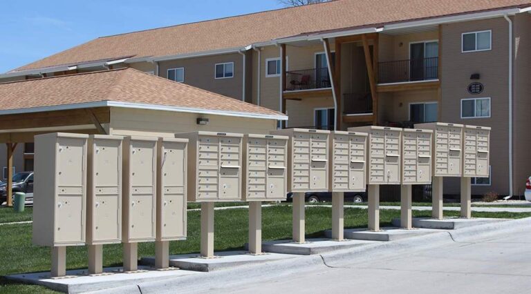 Where to set up a door cluster mailbox that lasts
