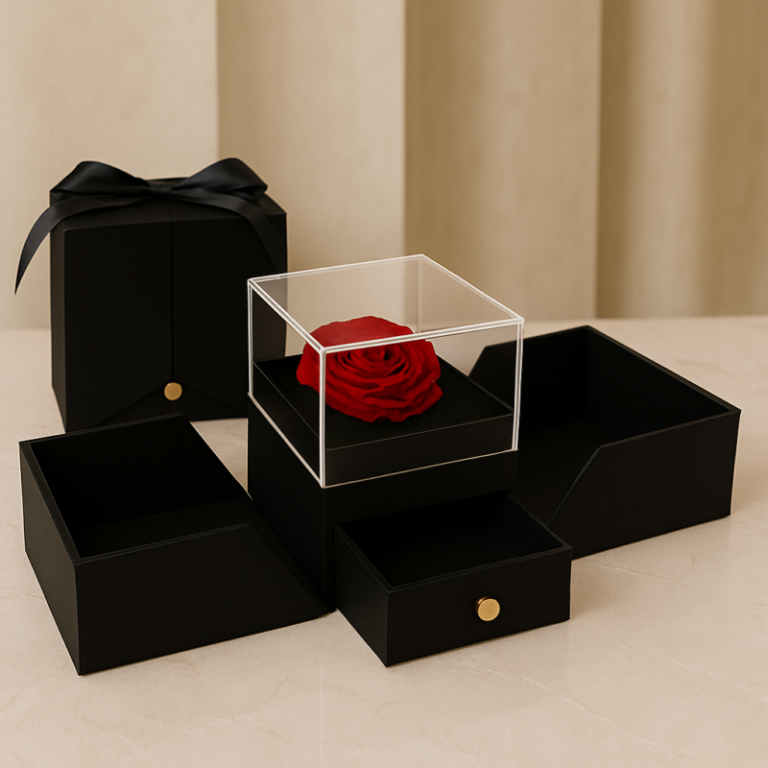Rosas preservadas y el arte de regalar amor eterno